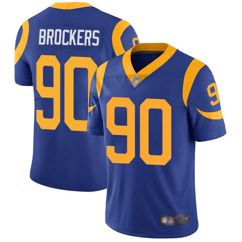 Los Angeles Rams Limited Royal Blue Men Michael Brockers Alternate Jersey NFL Football 90 Vapor Untouchable